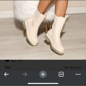 Do Better Flat Booties- Nude